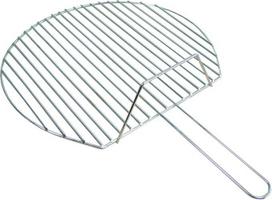 Imex EL ZORRO 70872 Cinkuotos apvalios kepimo grotelės, kurių skersmuo 60 cm, sidabrinės spalvos