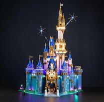 LED žibintų rinkinys, suderinamas su "Lego Disney Castle 43222", "Disney Castle 2023" žibintų rinkiniu, be modelio (standartinė versija)
