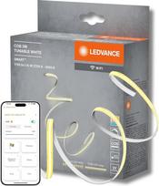 LEDVANCE SMART WIFI COB dekoratyvinė COB juosta su balta, reguliuojama šviesa ir vienalytės šviesos efektu, pritemdoma, TW, geltona, silikoninė, 5 m, lemputė nekeičiama