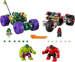 LEGO Marvel Super Heroes Hulk vs. Red Hulk 76078 Superherojų žaislas