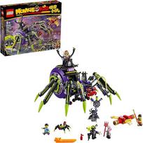 LEGO Monkie Kid Vorų karalienės arachnoidų bazė 80022 konstravimo rinkinys (1 170 detalių)