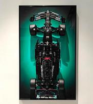Lego Technic Mercedes AMG F1 W14 E Performance 42171 sieninis stendas Lego automobiliui 45 x 45 x 75 cm aliuminis