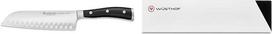 WÜSTHOF Classic Ikon Santoku 17 cm ir ašmenų apsaugos iki 20 cm, baltos spalvos