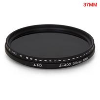 Kintamasis ND filtro reguliatorius, reguliuojamas ND2 iki ND400 neutralus tankis, skirtas fotografavimo kameros objektyvui