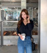 2026 Spring & Autumn Korean Chic Classic Long-Sleeve Women's Shirt One Size vyno raudonos spalvos