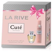 Rinkinys La Rive Cute: EDP moterims 100 ml + dezodorantas 150 ml