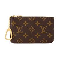 Louis Vuitton raktų dėklas S rudas monogramos drobės moteriški dėklai M13559 Gift Set(Basic Set+Box+Shopping Bag)