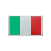 Automobilio stiliaus emblema 3D aliuminio Italijos logotipas Vėliavėlės lipdukai Dekoravimo priedai Fiat 500 Abarth Punto Panda Bravo Tipo Ducato