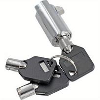 1 Set Universal Vending Machine Security Lock Set - Keyed Alike System with Durable Tubular Keyway Design