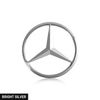2025 Karštas Mercedes Benz 70mm Automobilio Stilius Variklio Logotipas Dekoracija Variklio Dangčio Emblema Lipdukas Mercedes Benz W203 W204 W205 W209 W210 W21 70mm juoda