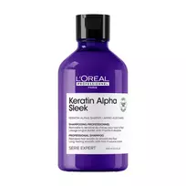 L'oreal Professionnel Keratin Alpha Sleek Shampoo Glotninamasis šampūnas, 300ml