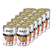 Rafi Classic su kalakutiena ir morkomis padaže 12x1240g