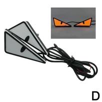 Universalus Motociklo LED Demon Eyes Žibintas Vandeniui Atsparus Projektoriaus Akis Modifikuotas Velnias Žibintas Motociklo Lęšis Mini Dekora