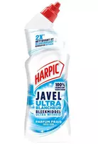 Efektyvus tualeto valiklis Harpic Toilet Gel Bleach and Blanch 750 ml