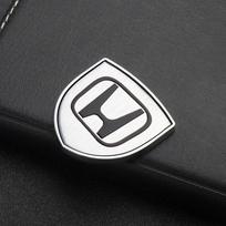 Honda Automobilio Metalinė Lipdukas Individualus Skydas Automobilio Galinės Bagažinės Skydas Emblema Ženklelis Lipdukas Honda Civic FIT Accord Prelude CRV 5th juoda
