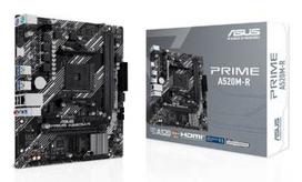 Mainboard|ASUS|AMD A520|SAM4|Micro-ATX|Memory DDR4|Memory slots 2|1xPCI-Express 3.0 1x|1xPCI-Express 3.0 16x|1xM.2|1xHDMI|2xUSB 2.0|4xUSB 3.1|2xPS/2|1xRJ45|3xAudio port|PRIMEA520M-R