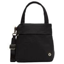 Lululemon On My Level 5L Sports Casual Versatile Nylon Shoulder Tote Bag Unisex Bags Black LW9FNDS-3385 Black/BLK