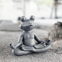 Varlės sodo statulėlė Derva Joga Zen Buda Varlės figūrėlė Namų dekoratyvinės Sėkmės skulptūrėlės terasai svetainei kiemui lauke China Mainland