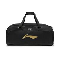 Li Ning stalo teniso serija Lengvas nešiojamas patvarus nailoninis rankinukas Unisex rankinės Juodas ABLV005-1 Black