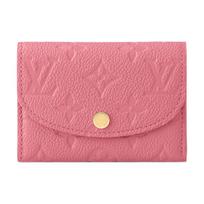 Louis Vuitton Rosalie logotipas įspaustas dizainas odinė piniginė Moteriška piniginė Magenta M25808 Box(Basic Set+Box)