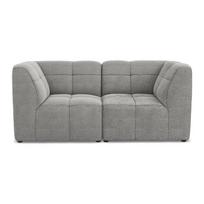 Pilkos spalvos sofa iš boucle 180 cm Aloha – Makamii