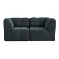 Mėlynos spalvos sofa iš velveto 180 cm Aloha – Makamii