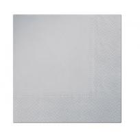 Servetėlės sidabrinės 33x33 cm (20 vnt.) – elegantiškos vienkartinės stalo dekoracijos