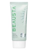 BEAUSTA Atsparus vandeniui apsauginis gelis nuo saulės WATERPROOF FRESH SUN GEL SPF50, 50 ml