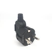 EU Plug Adapter 16A Male Replacement Outlet Rewireable Schuko Electeic Socket Euro Connector For Power Extension Cable EU Plug juoda