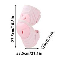 Motorcycle Shin Guards Knee Shin Guard Pads Elastic Band Leg Covers Racing Gear For Adventure Touring Daily Commuting Weekend rožinė