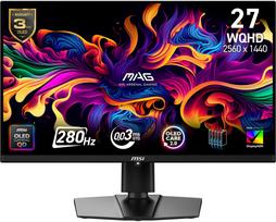 MSI MAG 271QP QD-OLED X28 - 280Hz | QHD | QD OLED | 26,5" | 0,03ms | HDR400 | MAG 271QP QD-OLED X28 | 4711377311304