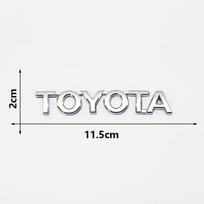 Ratlankių gaubteliai 3D metalinis automobilio bagažinės galinės lipduko emblema ženkliukai lipdukai dekoracija Toyota Chr rav4 Yaris prius avensis Corolla Camry Ca