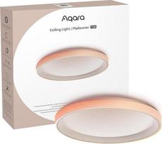 "Aqara" LED lubinis šviestuvas T1M, reikalingas "Zigbee 3.0" koncentratorius, RGB+IC su spalvų gradiento efektais ir 16 milijonų spalvų, 40 W, 3450 lm, 2700-6500 K, palaiko "HomeKit", "Alexa", "Google", "Matter over Bridge