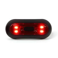 USB įkraunamas motociklo šalmo mirksintis žibintas Saugos galinis žibintas Signalinis žibintas dviračiui ir dviračio važiavimui raudona