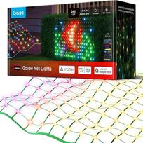 "Govee" pasakų šviesos tinklas krūmams su 240 LED, 0,87 x 1,45 m išmanusis šviesos tinklas lauke su įvairiais režimais, "pasidaryk pats" funkcija krūmams, vejos dekorui, IP67 atsparus vandeniui su "Alexa", "Google Assistant