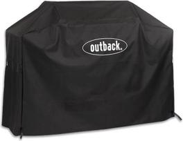"Outback Premium" ventiliuojamos ventiliacijos dangtelis dviejų degalų 4 ir Combi 4 BBQ kepsninėms - kvėpuojantis - atsparus vandeniui - didelis siūlų skaičius - "Outback" originalūs priedai - OUT370641