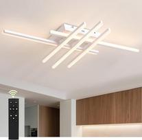 "Sky angle" LED lubų šviestuvas su nuotolinio valdymo pulteliu, reguliuojamos artimos lubų šviesos 26 W LED lempa svetainei, miegamajam, koridoriui, vonios kambariui, virtuvei