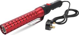 Greitas elektrinis medžio anglių žiebtuvėlis Lauko medžio anglių žiebtuvėlis 60 sekundžių, skirtas BBQ griliui, židiniui, pūstuvui, laužui, raudonos spalvos