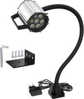 LED darbo šviesa "Gooseneck" magnetinė šviesa LED IP66 vandeniui atspari lanksti "Gooseneck" šviesa 900 liumenų 120 voltų fiksuota su varžtais Pramoninis apšvietimas Darbo lempa staklėms ir tekinimo staklėms