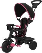 TP Toys "Zoomee" 4-in-1 prabangus triratis "Pink Dusk" - tėvų užrakto režimas, nuimamas apsauginis užraktas, saugi vairo blokavimo sistema ir smūgiams atsparūs ratai, ištraukiamas stogelis nuo saulės, 10-36 mėn. amžiaus +