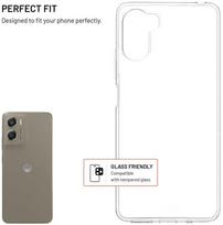 Dėklas TPU gel cover FIXED Story for Motorola Moto G06/Power, clear
