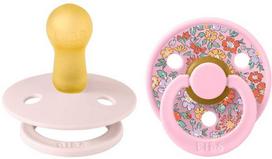 BIBS x Liberty Colour Round čiulptukų rinkinys 2 dydis (6 - 18 mėn.) Oscar Meadow Petal Mix