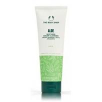 The Body Shop Aloe Soothing Cream Cleanser raminantis kreminis valiklis jautriai veido odai - 125 ml.