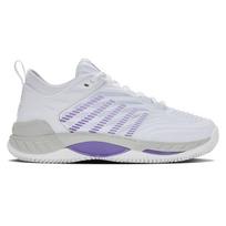 Teniso batai mot. K-SWISS HYPERCOURT SUPREME 2 CLAY white/purple, EU41