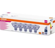 Komplektas iš 5 LED MR16 lemputių GU5,3/2,6W/12V 2700K 36° - Osram