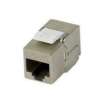Synergy 21 Keystone Module TP Socket RJ45 CAT6A 500MHz Short with Cable Clamp - Cable - Digital/Data