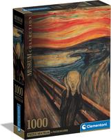CLEMENTONI dėlionė Museum L'Urlo Di Munch, 1000 det., 39791