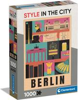 CLEMENTONI dėlionė Style In The City Berlin, 1000 det., 39847
