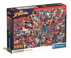 CLEMENTONI SPIDER-MAN dėlionė Impossible, 1000 det., 39916