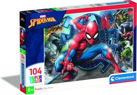 CLEMENTONI SPIDER-MAN dėlionė, 104 det., 25012